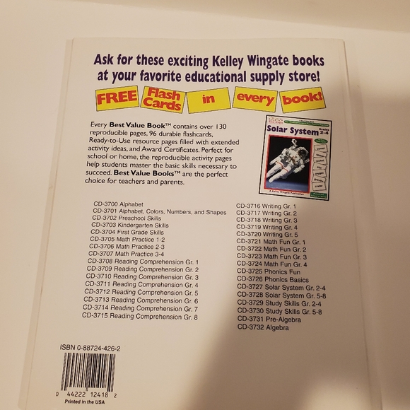 Reading Comprehension and Skills Book Grade 1 - Picture 2 of 9